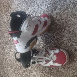Jordan 6 Carmine Men's Sneakers Size:8